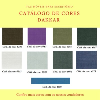 Catálogo de Cores Dakkar